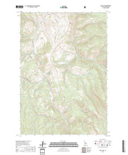 US Topo 7.5-minute map for Opal Lake ID