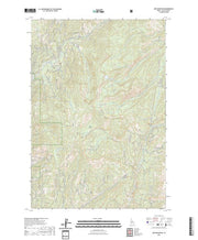 US Topo 7.5-minute map for Oro Mountain ID