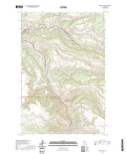 US Topo 7.5-minute map for Orofino East ID