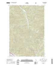 US Topo 7.5-minute map for Osburn ID