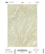 US Topo 7.5-minute map for Osier Ridge ID