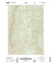 US Topo 7.5-minute map for Packer John Mountain ID