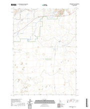 US Topo 7.5-minute map for Paddelford Flat ID