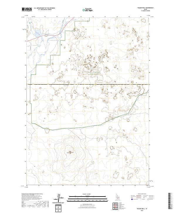 US Topo 7.5-minute map for Pagari Well ID