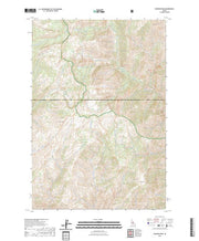 US Topo 7.5-minute map for Papoose Peak ID