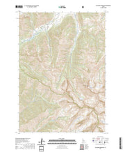 US Topo 7.5-minute map for Phi Kappa Mountain ID