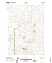 US Topo 7.5-minute map for Pine Butte ID