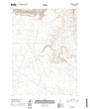 US Topo 7.5-minute map for Piute Basin West ID