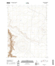 US Topo 7.5-minute map for Poison Butte ID