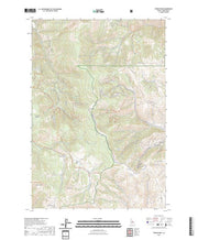 US Topo 7.5-minute map for Poison Peak ID