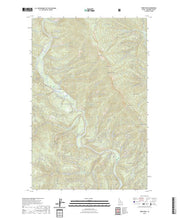 US Topo 7.5-minute map for Pond Peak ID