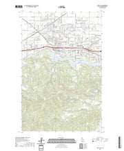 US Topo 7.5-minute map for Post Falls ID