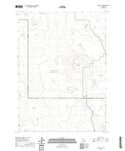 US Topo 7.5-minute map for Pratt Butte ID