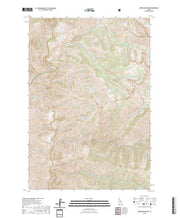 US Topo 7.5-minute map for Puddin Mountain ID