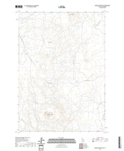 US Topo 7.5-minute map for Quaking Aspen Butte ID