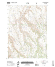 US Topo 7.5-minute map for Rams Horn Ridge ID