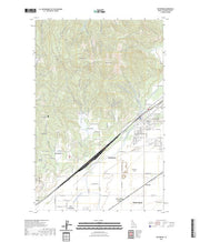 US Topo 7.5-minute map for Rathdrum ID