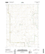 US Topo 7.5-minute map for Rattlesnake Butte ID