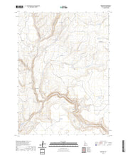 US Topo 7.5-minute map for Red Basin ID