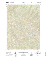 US Topo 7.5-minute map for Red Ridge ID