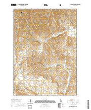 USGS US Topo 7.5-minute map for Richardson Summit ID 2020