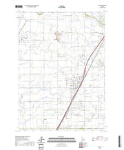 US Topo 7.5-minute map for Rigby ID