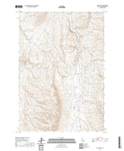 US Topo 7.5-minute map for Riley Butte ID