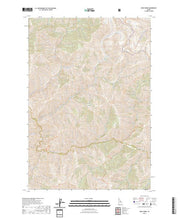 US Topo 7.5-minute map for Rock Creek ID