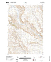 US Topo 7.5-minute map for Rocky Creek ID