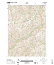 US Topo 7.5-minute map for Ross Peak ID