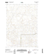 US Topo 7.5-minute map for Ryegrass Flat ID