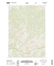 US Topo 7.5-minute map for Safety Creek ID