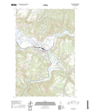 US Topo 7.5-minute map for Saint Maries ID