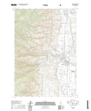 US Topo 7.5-minute map for Salmon ID