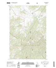 US Topo 7.5-minute map for Sanders ID