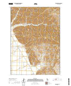 USGS US Topo 7.5-minute map for Seamans Creek ID 2020