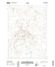 US Topo 7.5-minute map for Shale Butte ID