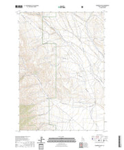 US Topo 7.5-minute map for Shamrock Gulch ID