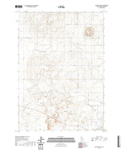 US Topo 7.5-minute map for Shattuck Butte ID