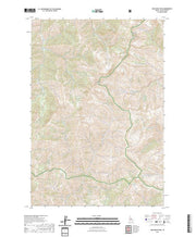 US Topo 7.5-minute map for Shellrock Peak ID