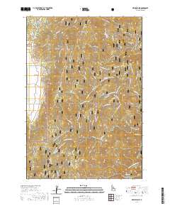 USGS US Topo 7.5-minute map for Sixmile Point ID 2020