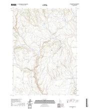 US Topo 7.5-minute map for Slack Mountain ID