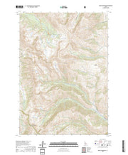 US Topo 7.5-minute map for Smiley Mountain ID