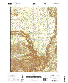 USGS US Topo 7.5-minute map for Snake River Butte ID 2020