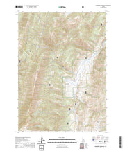 US Topo 7.5-minute map for Snowdrift Mountain ID