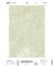 US Topo 7.5-minute map for Snowy Summit ID