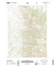 US Topo 7.5-minute map for South Putnam Mountain ID