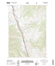 US Topo 7.5-minute map for Spencer North ID