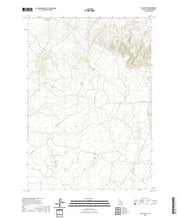 US Topo 7.5-minute map for Split Butte ID