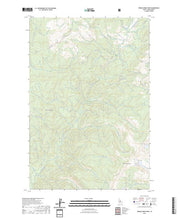 US Topo 7.5-minute map for Spread Creek Point ID